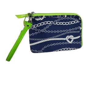 Thirty-one nautical zip around wristlet